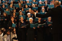 Concert du Choeur de l'Université Populaire de Lausanne, le 13 février 2020, à l'Église St-François.