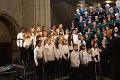 Concert du Choeur de l'Université Populaire de Lausanne, le 13 février 2020, à l'Église St-François.