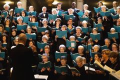 Concert du Choeur de l'Université Populaire de Lausanne, le 13 février 2020, à l'Église St-François.