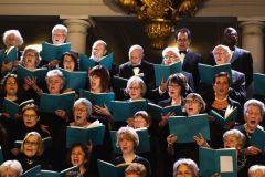 Concert du Choeur de l'Université Populaire de Lausanne, le 13 février 2020, à l'Église St-François.
