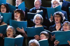 Concert du Choeur de l'Université Populaire de Lausanne, le 13 février 2020, à l'Église St-François.