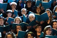 Concert du Choeur de l'Université Populaire de Lausanne, le 13 février 2020, à l'Église St-François.