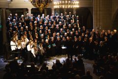 Concert du Choeur de l'Université Populaire de Lausanne, le 13 février 2020, à l'Église St-François.