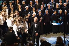 Concert du Choeur de l'Université Populaire de Lausanne, le 13 février 2020, à l'Église St-François.
