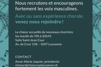 Nous recrutons